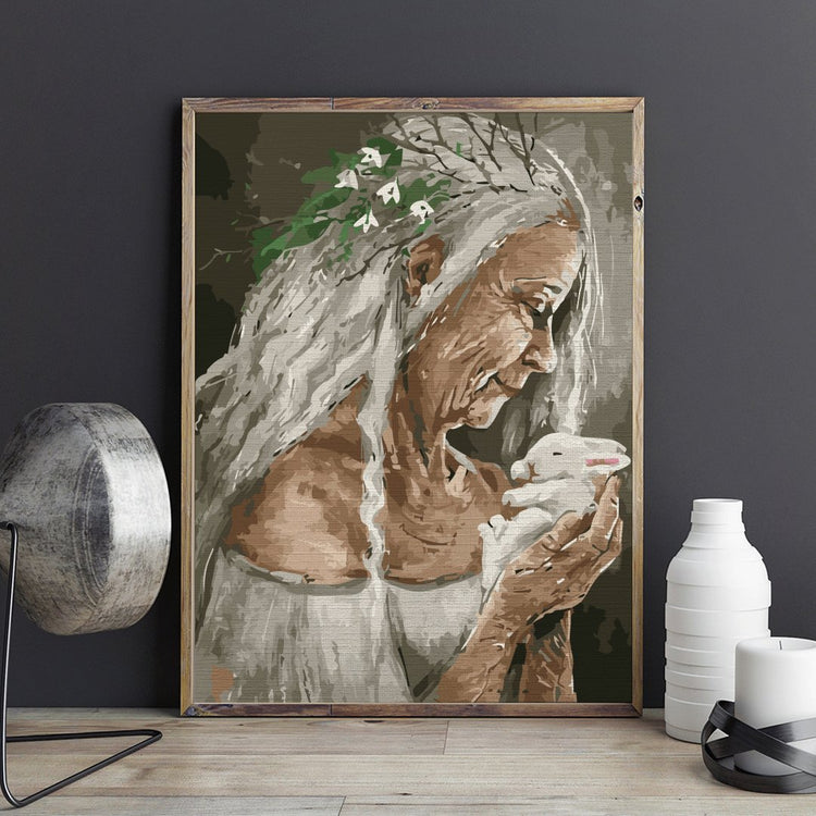 Îmbătrânind frumos (Aging gracefully) - Pictură pe numere - Pictorul Fericit