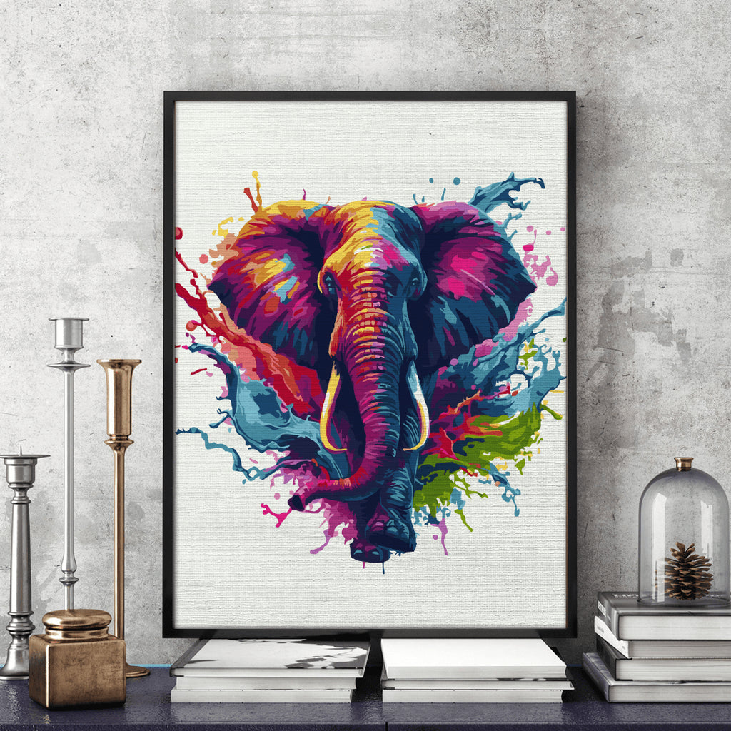 În culori - Pictură pe numere - Pictorul Fericit