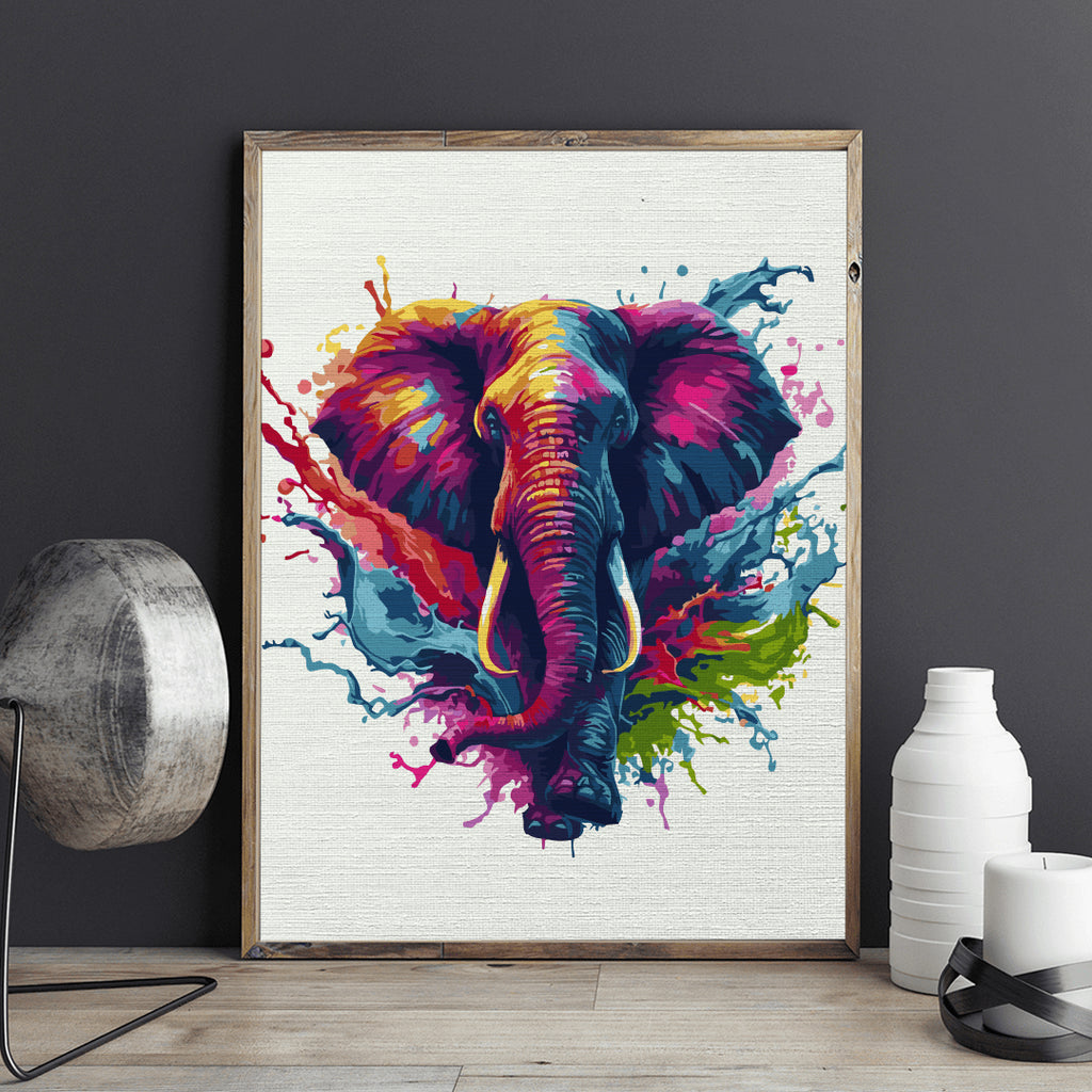 În culori - Pictură pe numere - Pictorul Fericit