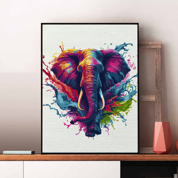 În culori - Pictură pe numere - Pictorul Fericit