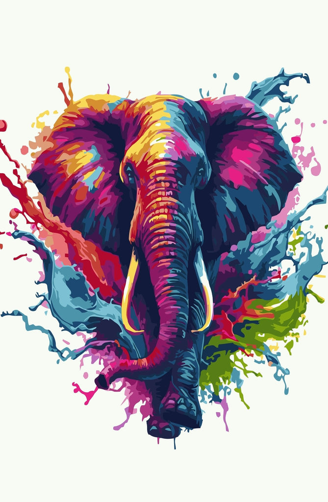 În culori - Pictură pe numere - Pictorul Fericit