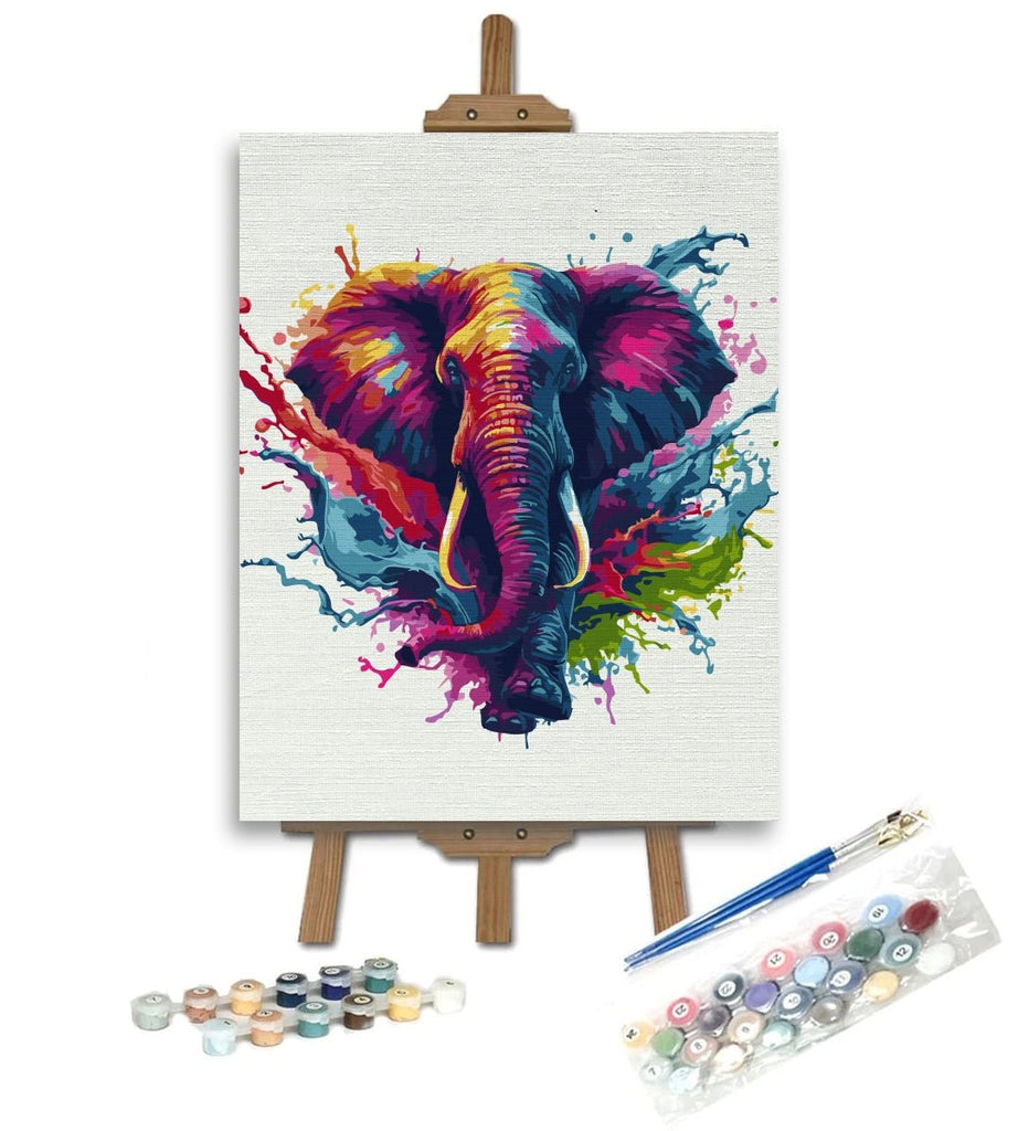 În culori - Pictură pe numere - Pictorul Fericit