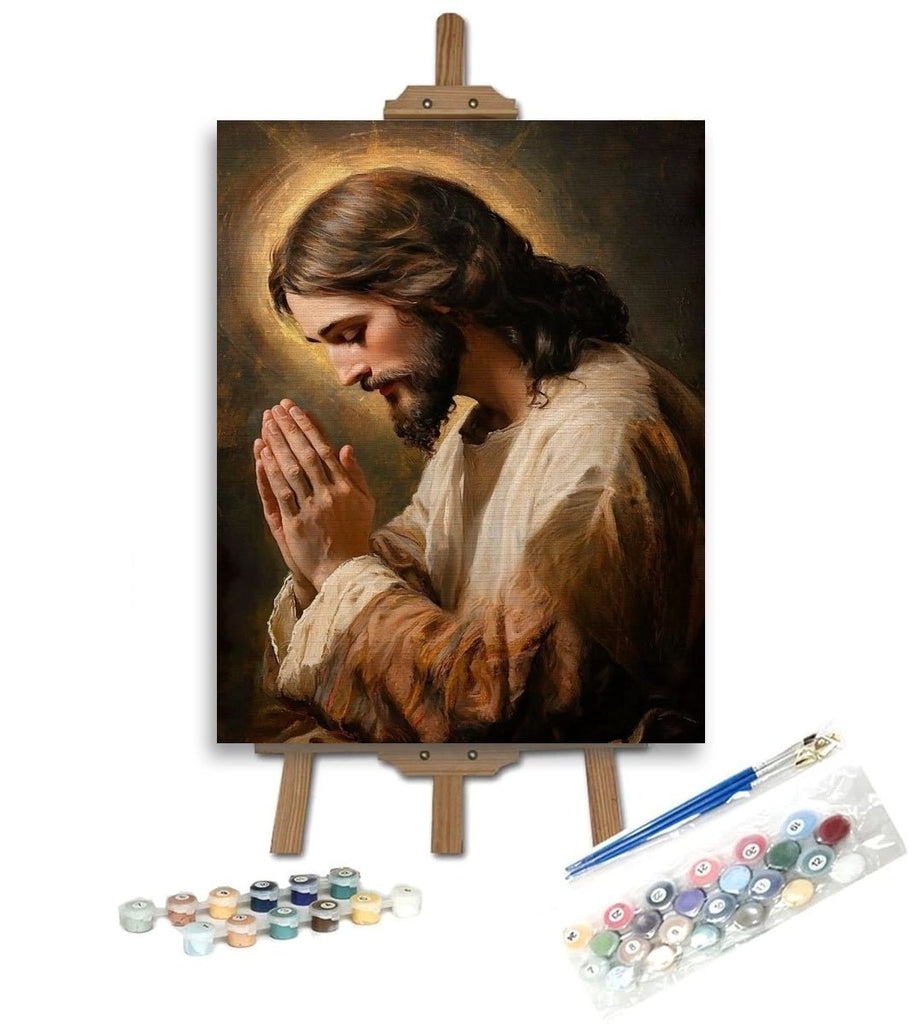 Închinare - Pictură pe numere - Pictorul Fericit