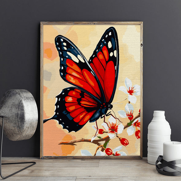 Iz de primăvară - Pictură pe numere - Pictorul Fericit