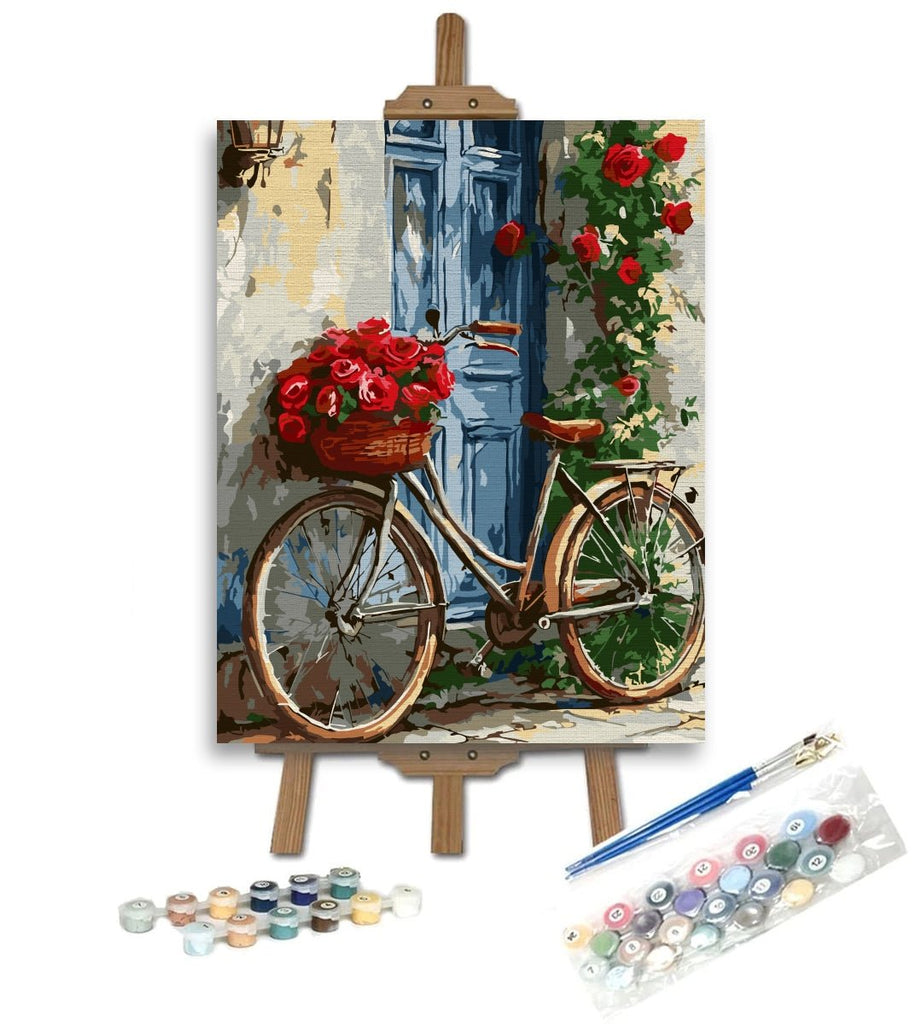 La plecare - Pictură pe numere - Pictorul Fericit