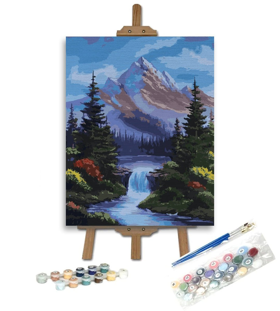 Lacul Bear - Pictură pe numere - Pictorul Fericit