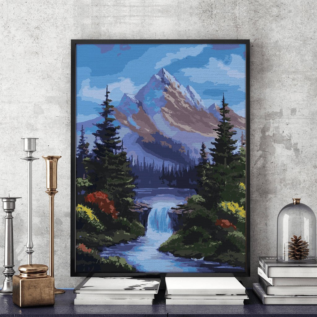 Lacul Bear - Pictură pe numere - Pictorul Fericit