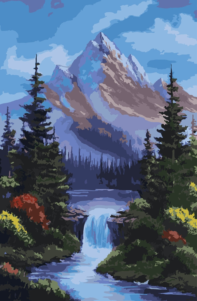 Lacul Bear - Pictură pe numere - Pictorul Fericit