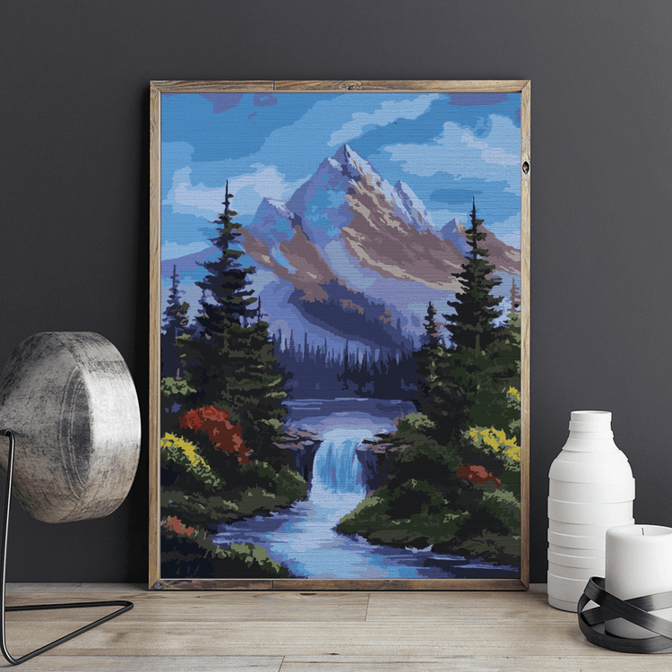 Lacul Bear - Pictură pe numere - Pictorul Fericit
