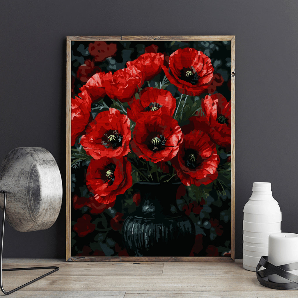 Maci catifelați - Pictură pe numere - Pictorul Fericit