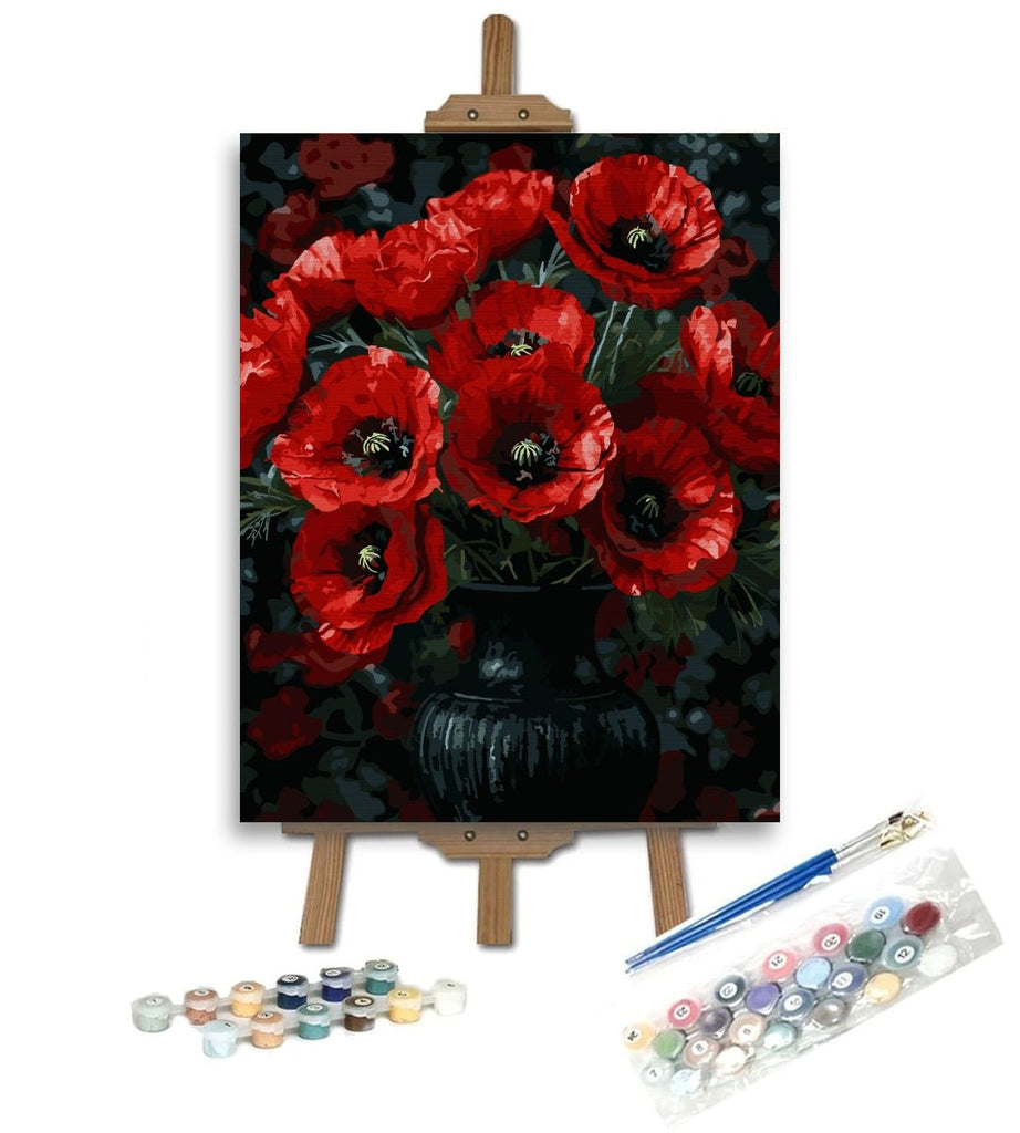 Maci catifelați - Pictură pe numere - Pictorul Fericit