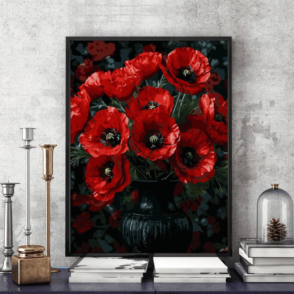 Maci catifelați - Pictură pe numere - Pictorul Fericit