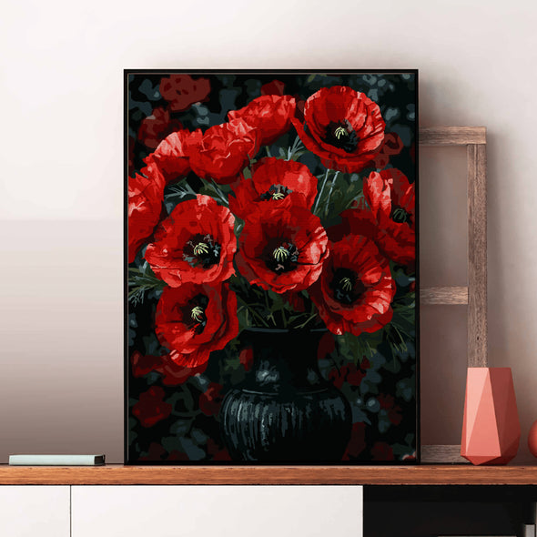 Maci catifelați - Pictură pe numere - Pictorul Fericit