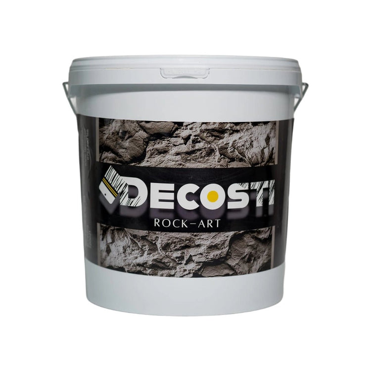Material decorativ premium, efect de piatră, Rock Art, Decosti, 25 kg - Pictorul Fericit