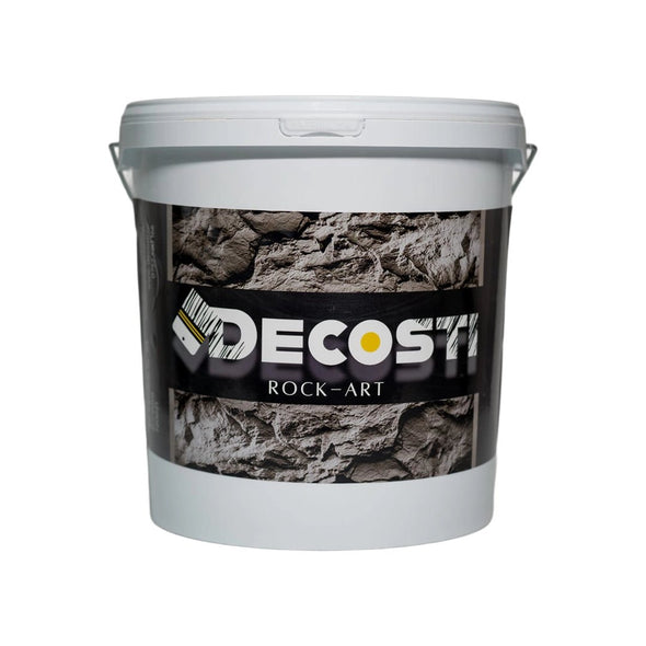 Material decorativ premium, efect de piatră, Rock Art, Decosti, 25 kg - Pictorul Fericit