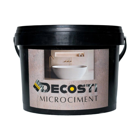 Microciment decorativ premium, pentru interior, Decosti, 15 kg - Pictorul Fericit