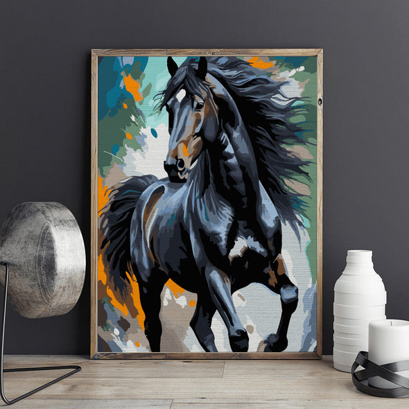 Neîmblânzit - Pictură pe numere - Pictorul Fericit