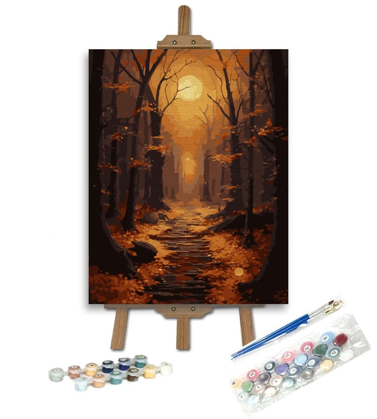 Pădurea fermecată (Magic Forest) - Pictură pe numere - Pictorul Fericit