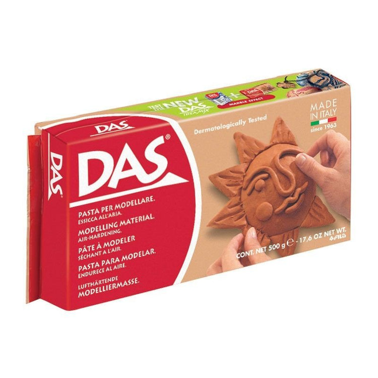 Pastă de modelaj, argilă naturală, DAS, bază minerală, testată dermatologic, uscare rapidă - Pictorul Fericit