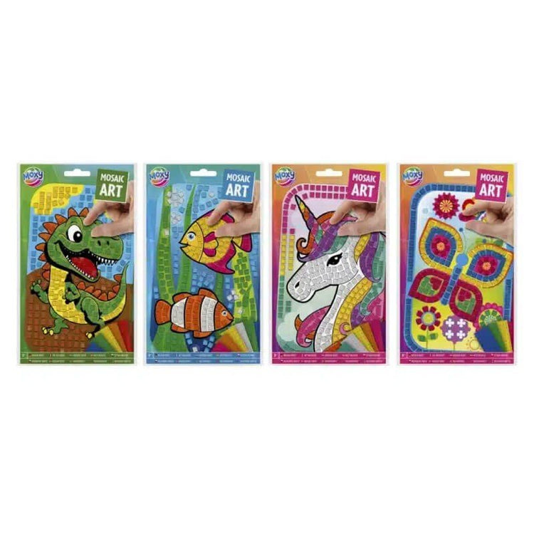 Pictură pe numere mozaic, cu diamante, Grafix, model unicorn, 3+ - Pictorul Fericit