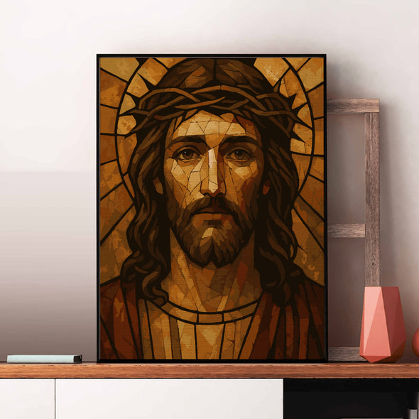 Portret divin - Pictură pe numere - Pictorul Fericit