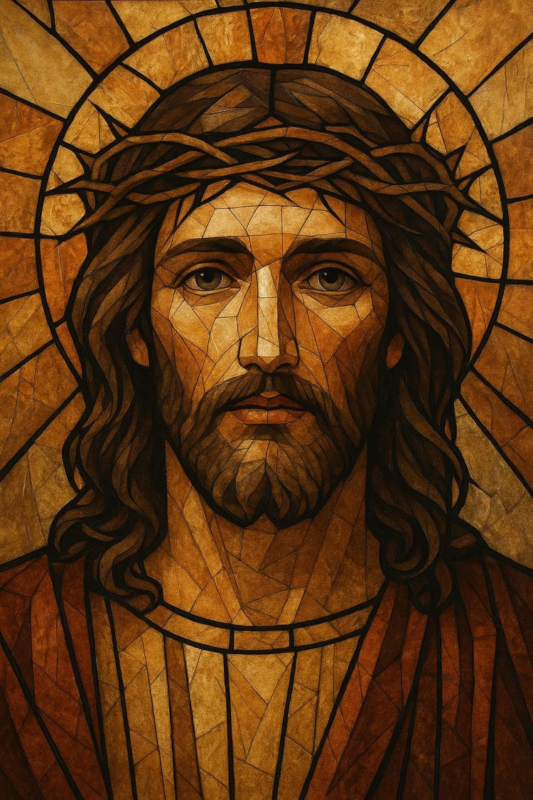 Portret divin - Pictură pe numere - Pictorul Fericit