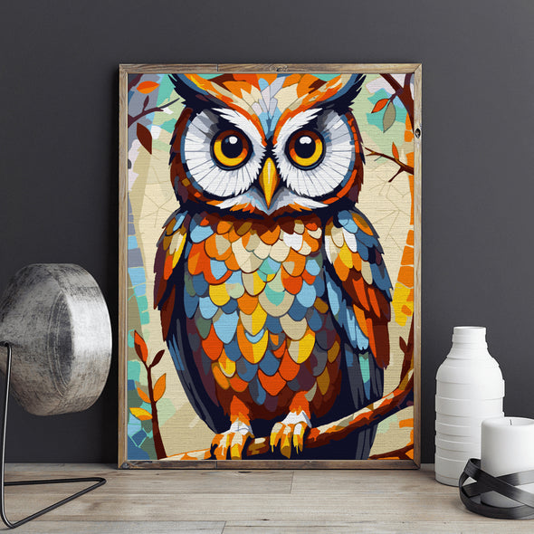 Privire mistică - Pictură pe numere - Pictorul Fericit