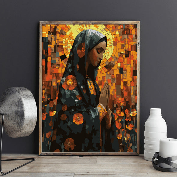 Rugăciune - Pictură pe numere - Pictorul Fericit