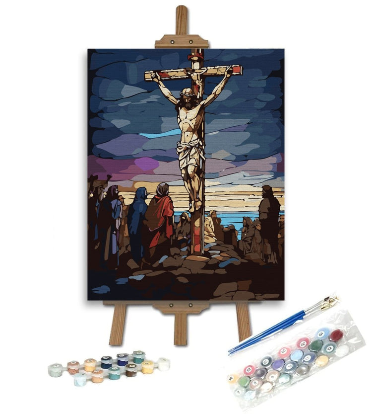 Sacrificiu suprem - Pictură pe numere - Pictorul Fericit
