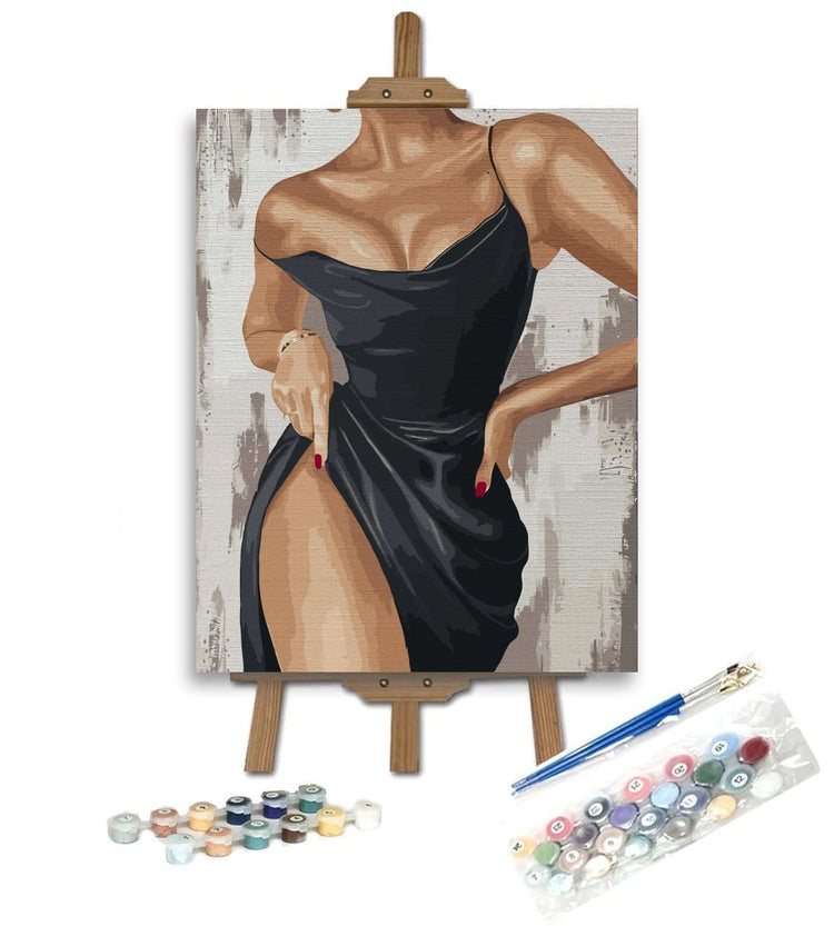 Senzualitate pură (Pure sensuality) - Pictură pe numere - Pictorul Fericit