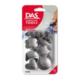 Set 12 matrițe DAS, pentru pastă de modelaj, metal, diverse forme