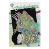 Set 4 coli de colorat Velvet Animale A4, Grafix
