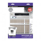 Set 40 piese pentru desen/schițe, Simply Daler Rowney