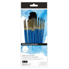 Set de 10 pensule acuarelă, eco friendly, fir sintetic soft, Simply Daler Rowney
