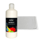 Set poleire - 500 bucăți foiță de argint +500 ml mixtion Atelier