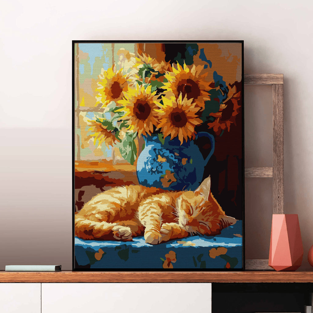 Siesta - Pictură pe numere - Pictorul Fericit