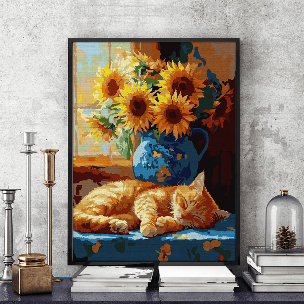 Siesta - Pictură pe numere - Pictorul Fericit