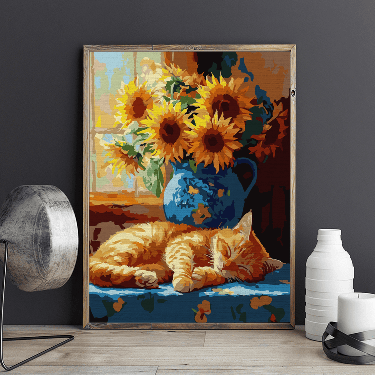 Siesta - Pictură pe numere - Pictorul Fericit