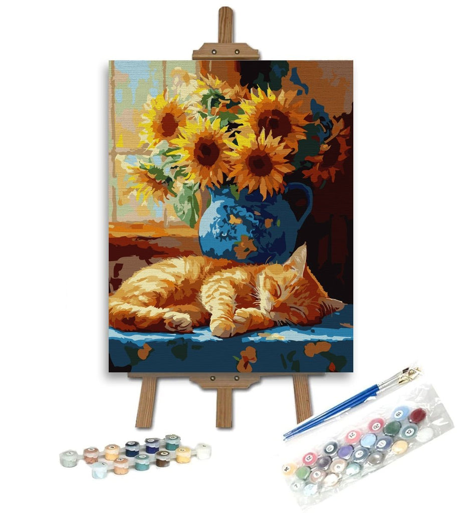 Siesta - Pictură pe numere - Pictorul Fericit