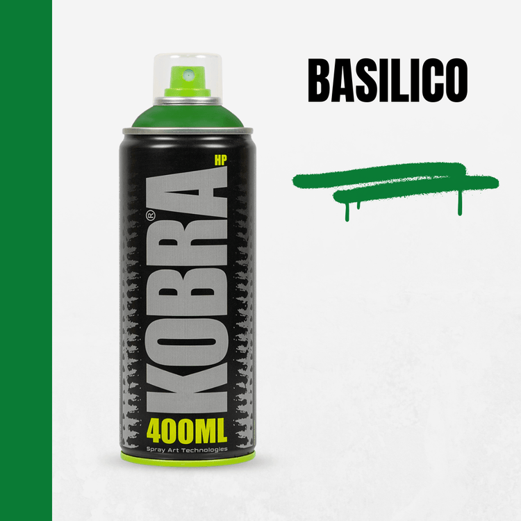 Spray graffiti acrilic profesional, Kobra HP, uscare rapida, 400 ml diverse culori - Pictorul Fericit