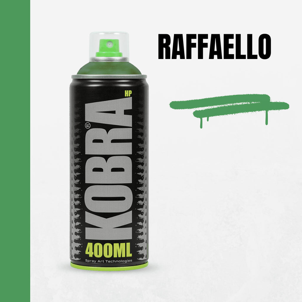 Spray graffiti acrilic profesional, Kobra HP, uscare rapidă, 400 ml diverse culori - Pictorul Fericit