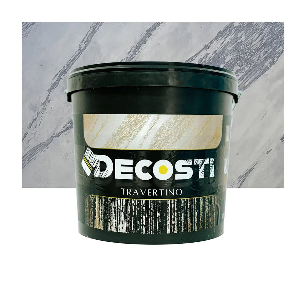 Tencuială decorativă interior/exterior Decosti (Travertino) 25 kg - Pictorul Fericit