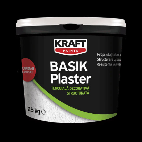 Tencuială decorativă siliconată K15/K25/R15/R25 25 kg, Kraft Paint