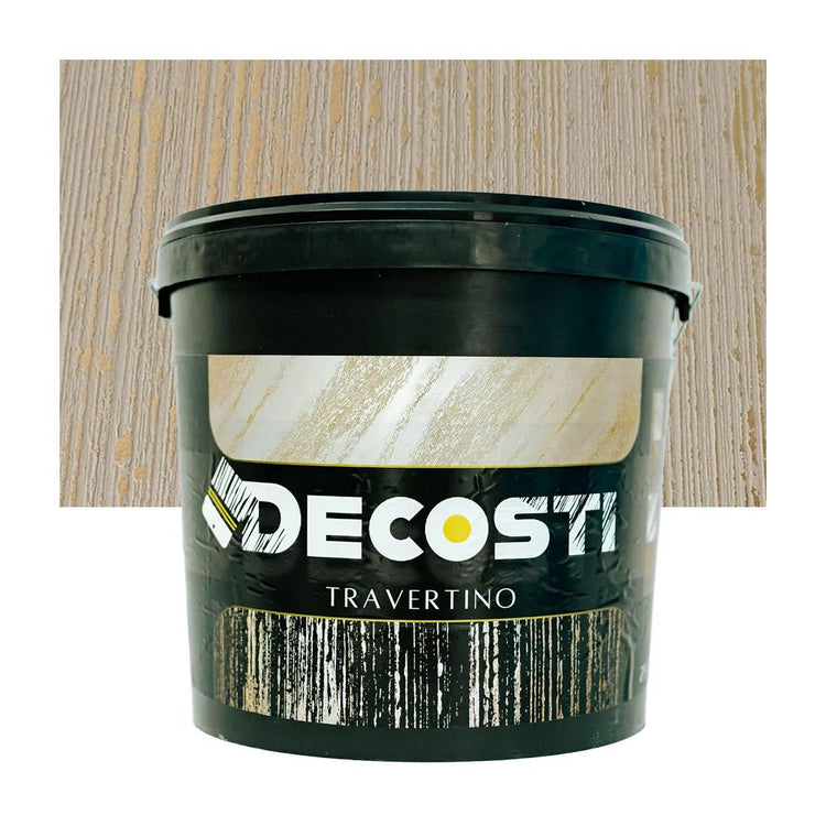 Tencuială minerală decorativă Decosti, pentru interior (Travertino) 25 kg - Pictorul Fericit