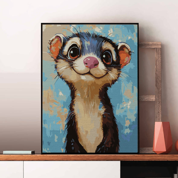 Tiki - Pictură pe numere - Pictorul Fericit