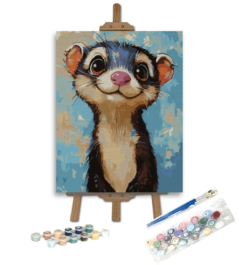 Tiki - Pictură pe numere - Pictorul Fericit