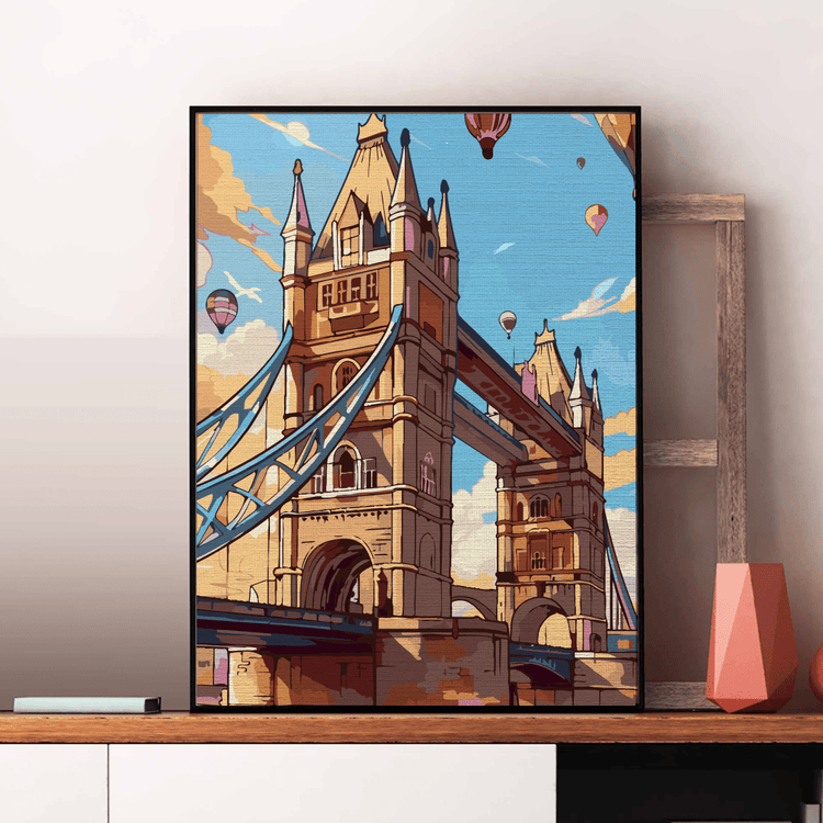 Tower Bridge - Pictură pe numere - Pictorul Fericit