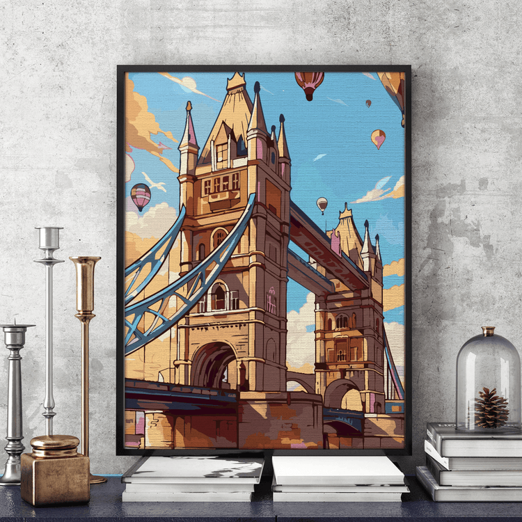 Tower Bridge - Pictură pe numere - Pictorul Fericit