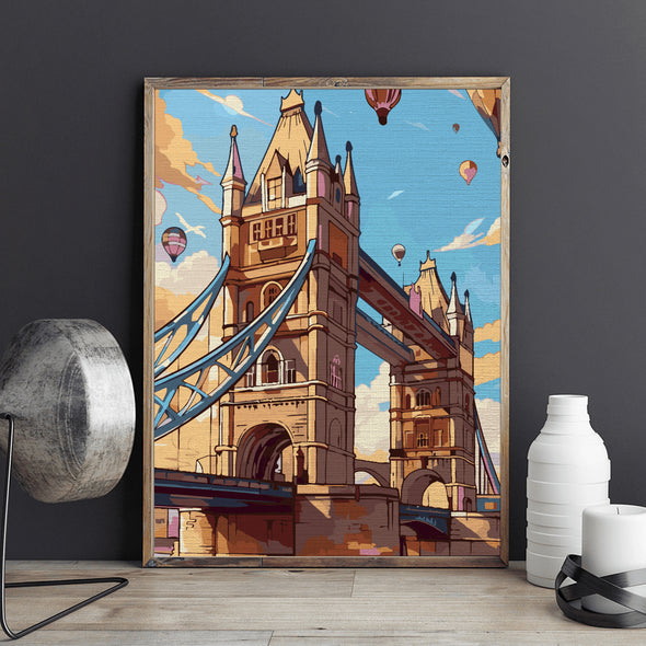 Tower Bridge - Pictură pe numere - Pictorul Fericit