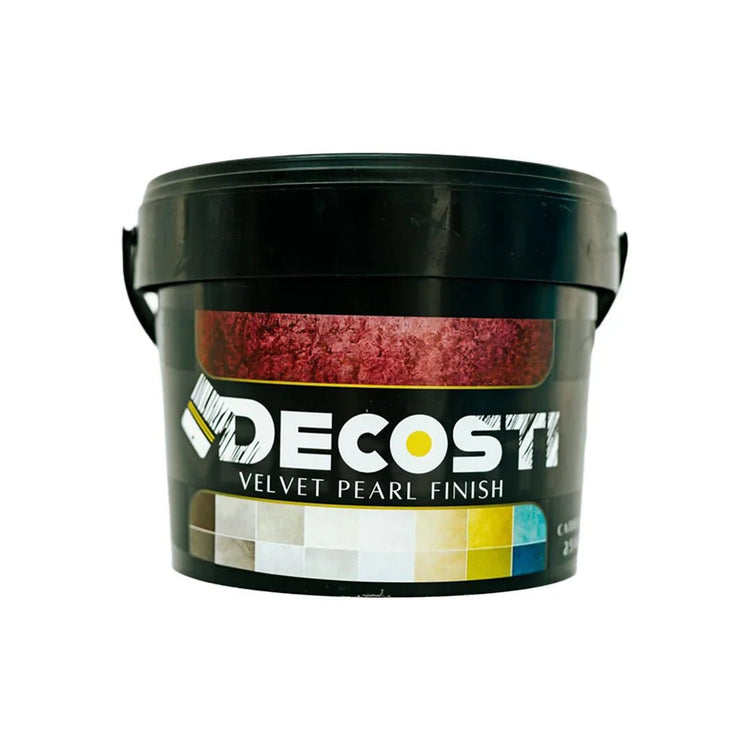 Vopsea decorativă interior Decosti, efect perlat Velvet pearl finish (1L, 3L) - Pictorul Fericit